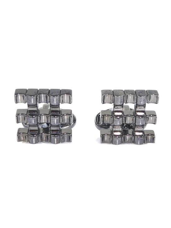 Burberry Accessories - Auth Burberry Cufflinks Gunmetal Metal #284444B93B